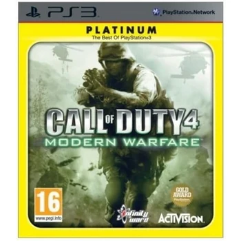 Activision Call Of Duty 4 Modern Warfare Platinum PS3 Playstation 3 Game